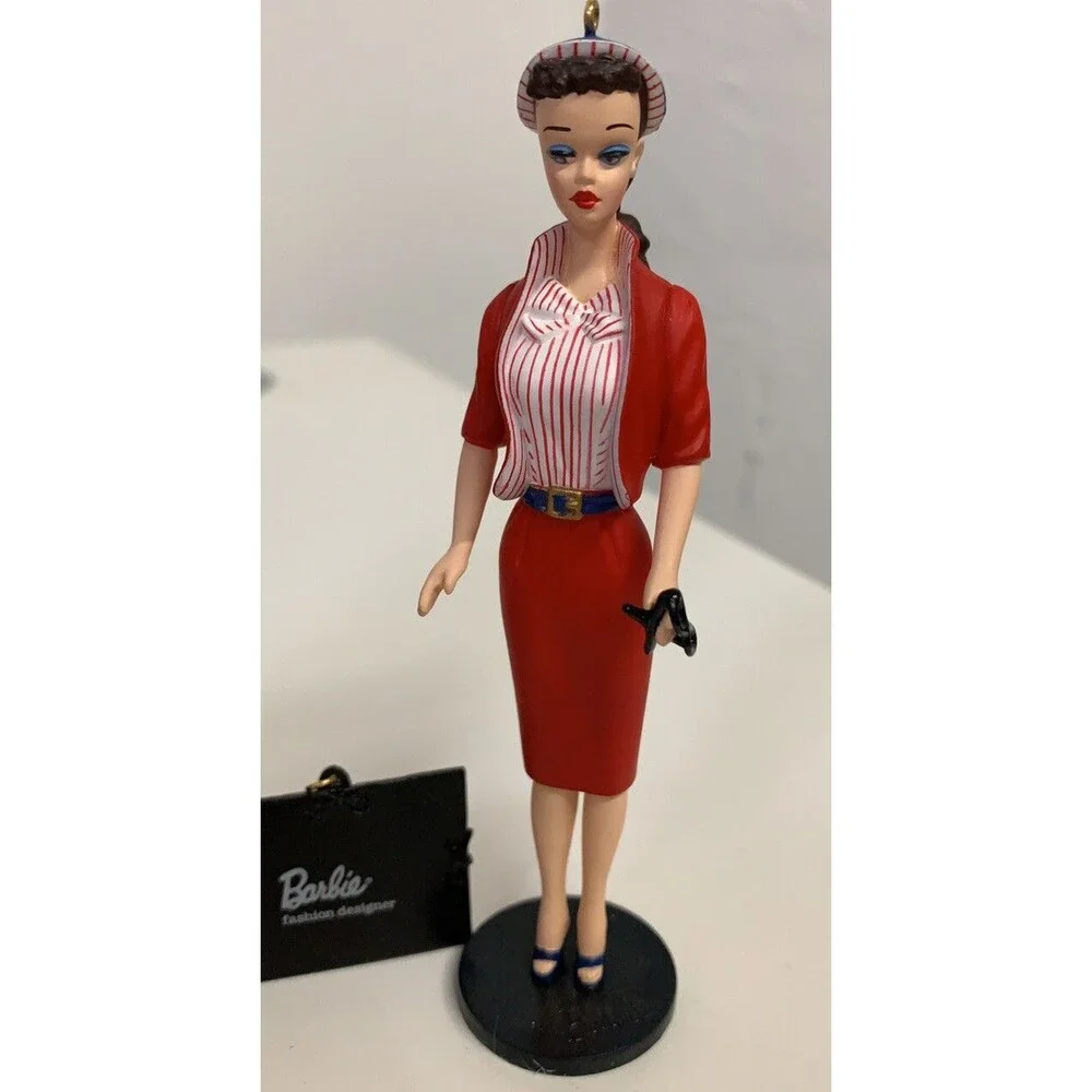 Hallmark Keepsake BUSY GAL Fashion Barbie #8 IN SERIES 2001 Ornament